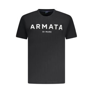 Armata Di Mare Black Cotton Men's Men's T-Shirt